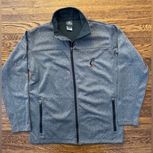 #600 CINCINNATI BEARCATS University of Cincinnati heather gray performance jacke